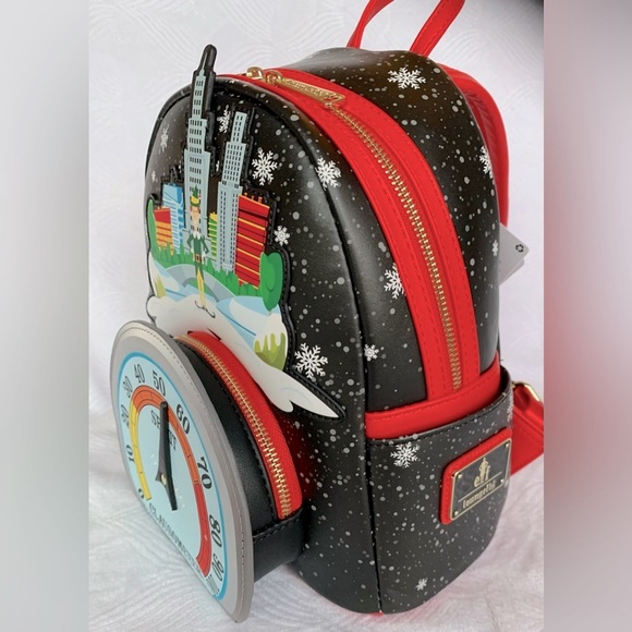 Loungefly Buddy The Elf Light Up Clausometer Backpack - Picture 3 of 13